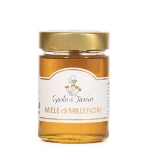 miele naturale di millefiori 400g gusto di tuscia di viterbo
